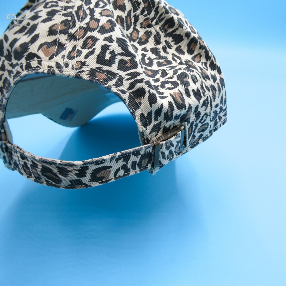 '47 Hat Womens Adjustable Clean Up Auburn Tigers Leopard Print Tan Cotton Cap - Picture 5 of 8